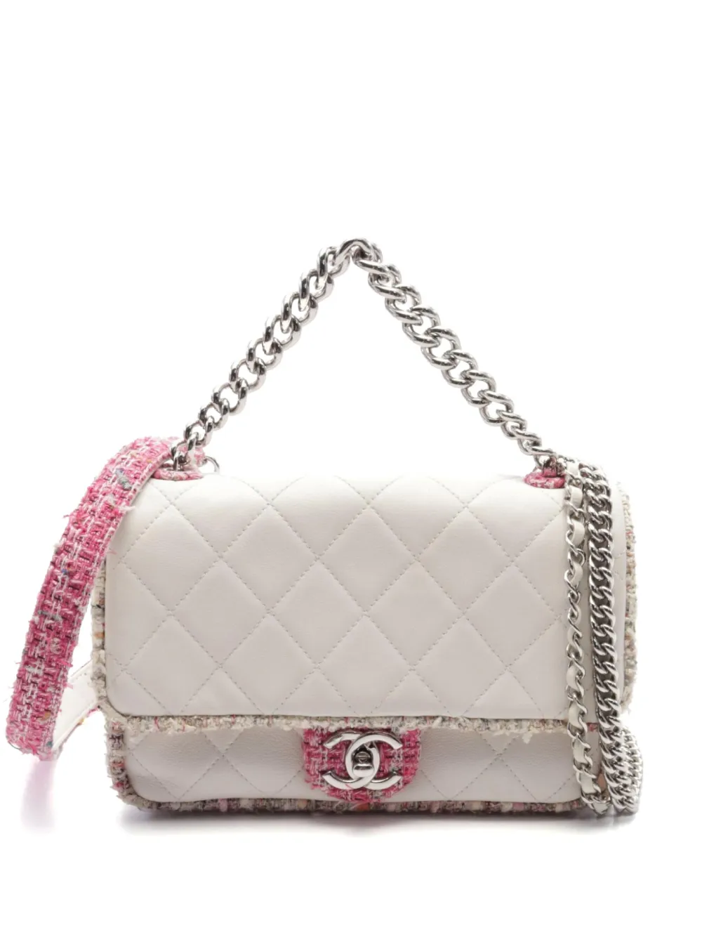 CHANEL Pre-Owned 2019 three-way shoulder bag | White | Image 1