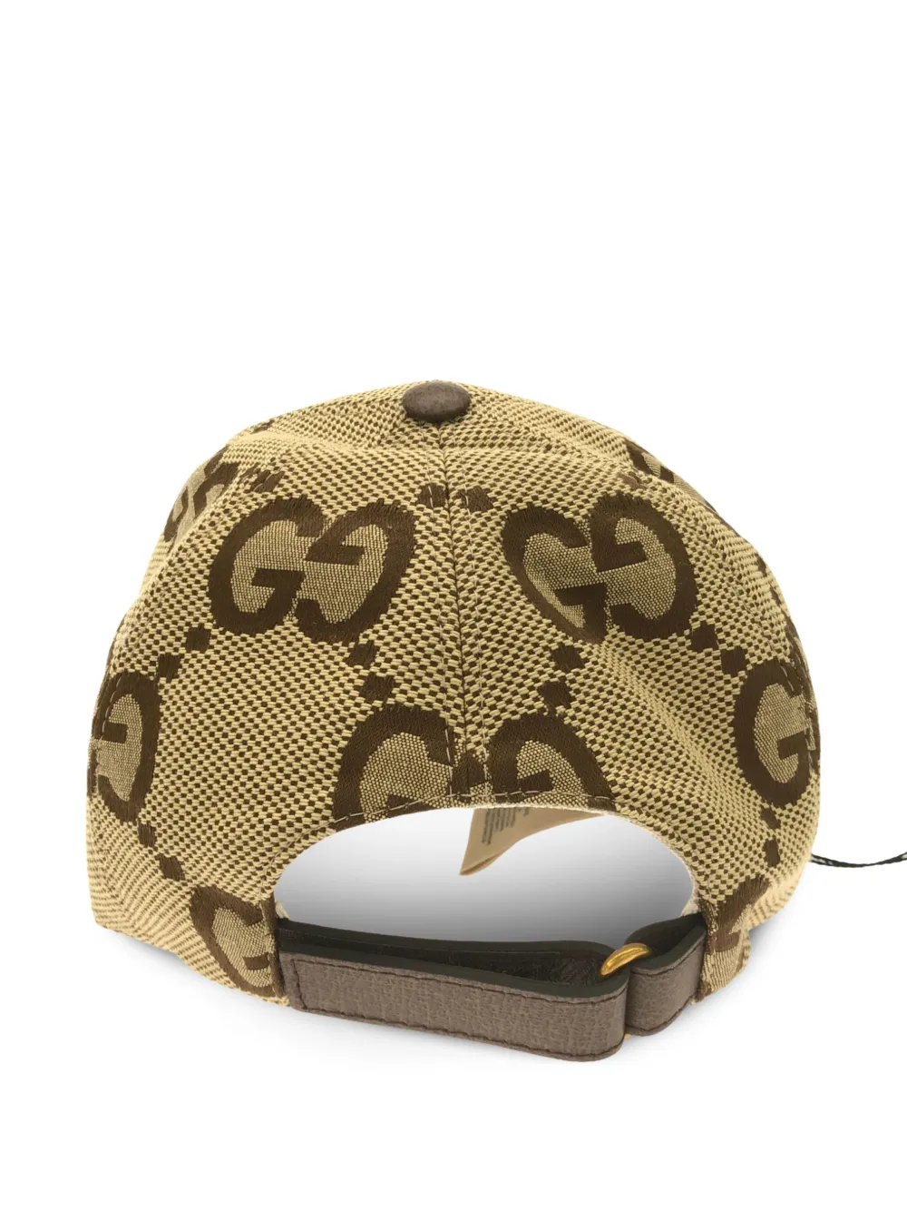 Gucci Pre-Owned 20's Jumbo GG baseball cap - Beige