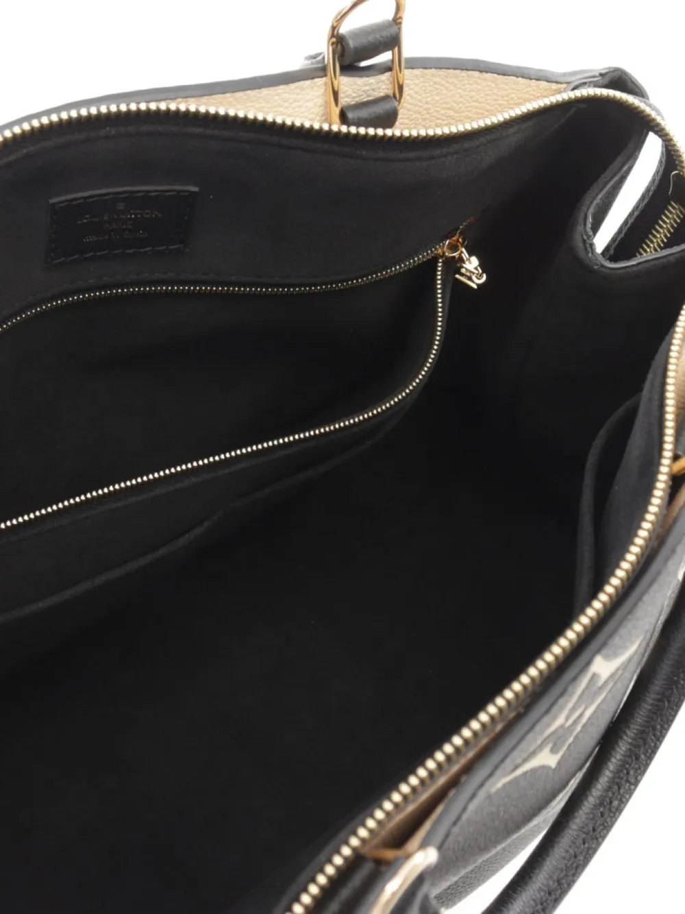 Pre-owned Louis Vuitton 2021 Grand Palais Mm Handbag In Black