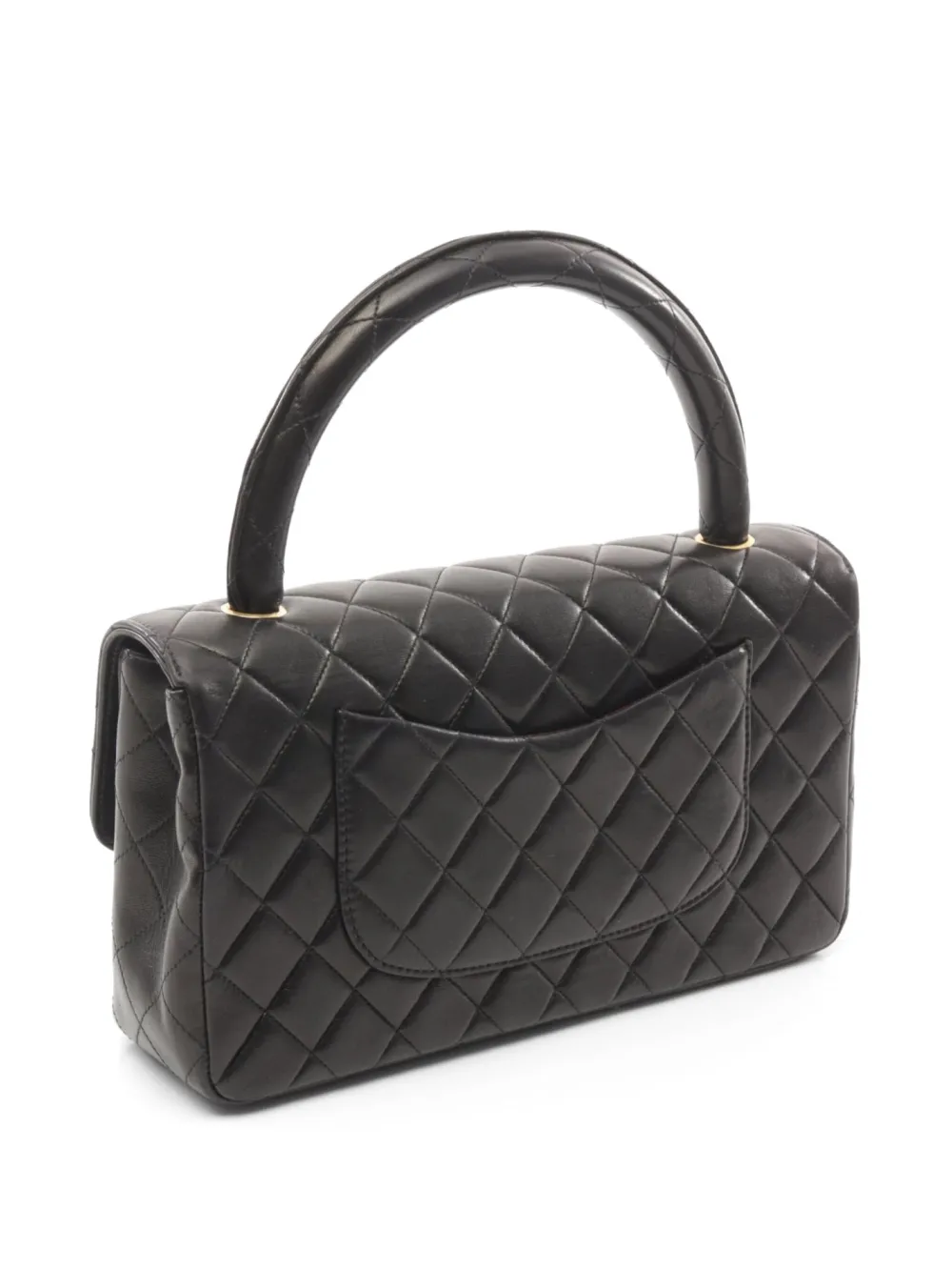 CHANEL Pre-Owned 1991-1994 matelassé tote bag - Zwart