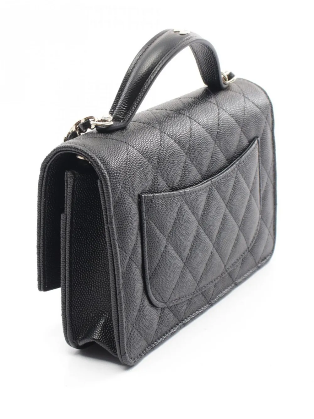 CHANEL Pre-Owned 2021 matelassé shoulder bag - Zwart