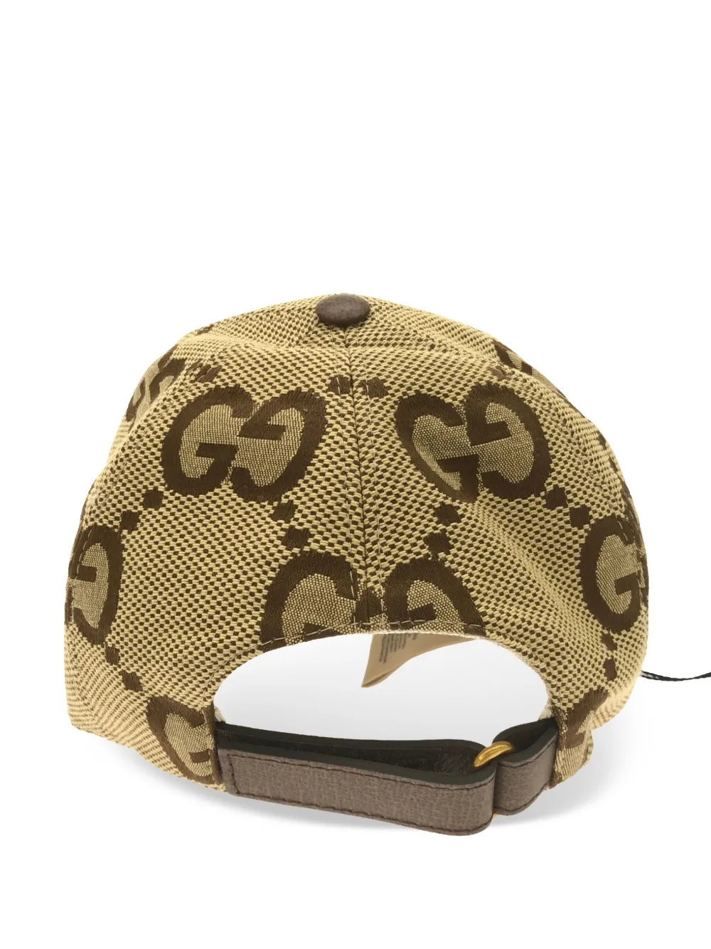 Gucci Pre-Owned 2020 Jumbo GG canvas cap - Beige