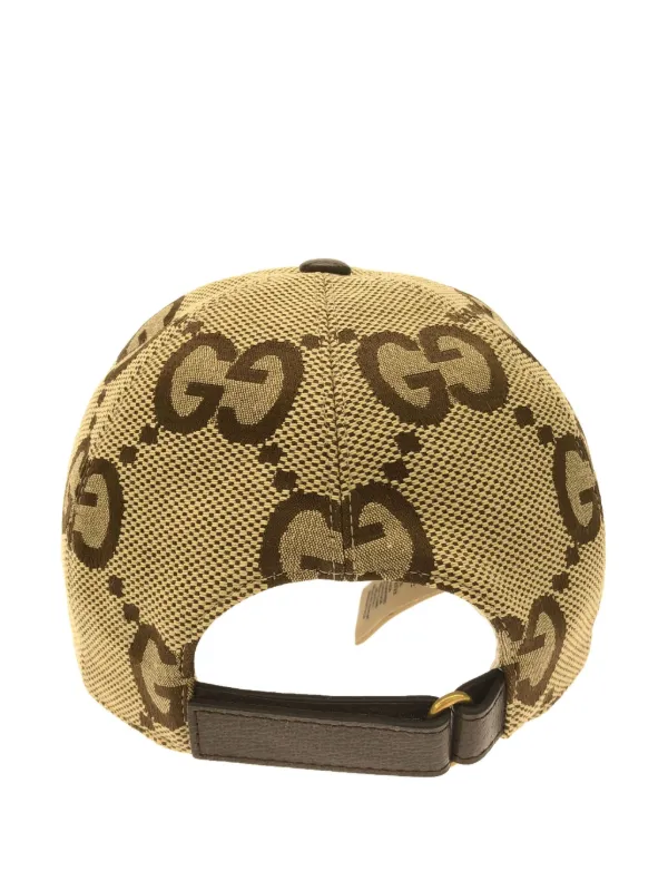 Baseball Cap Gucci Originale Gucci Gg Tela Cappellano Da Baseball - Main Image
