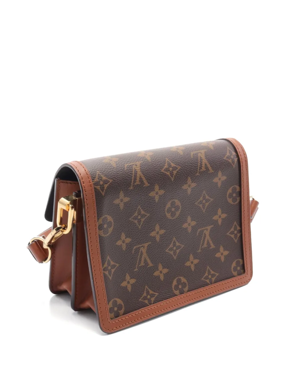 Louis Vuitton Pre-Owned 2019 mini Dauphine shoulder bag - Bruin