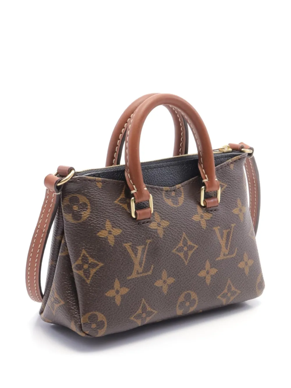 Louis Vuitton Pre-Owned 2016 Nanopallas tote bag - Bruin