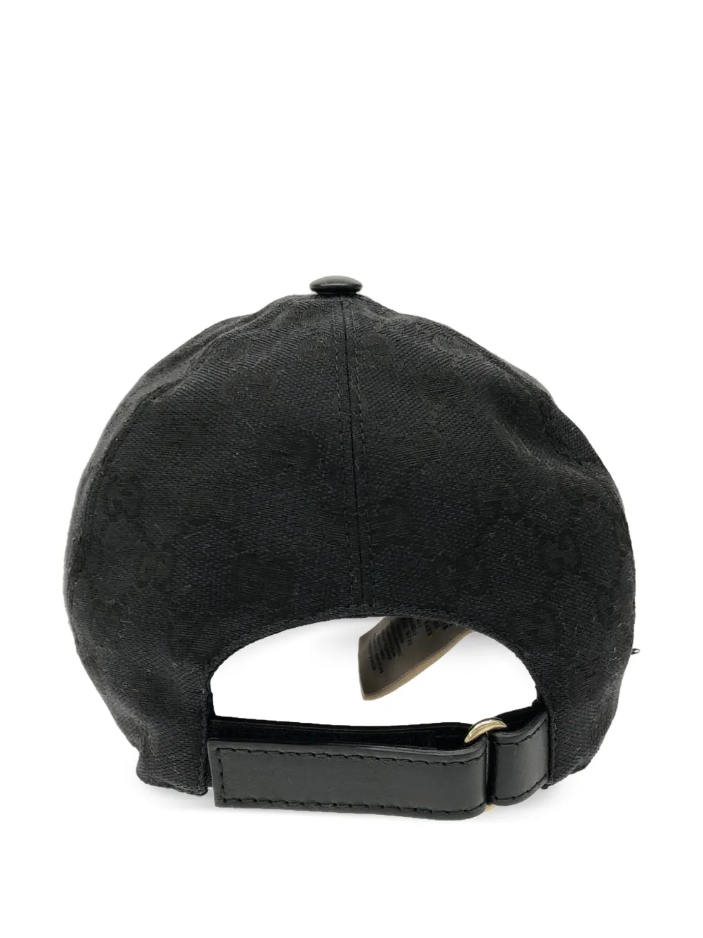 Gucci Pre-Owned 20s classic GG canvas baseball cap - Zwart