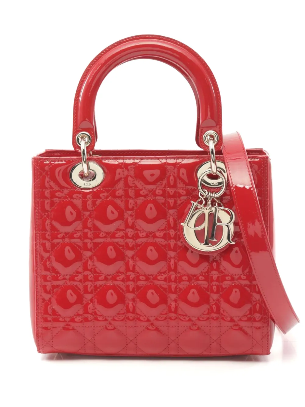 2010s Lady Dior Cannage tote bag