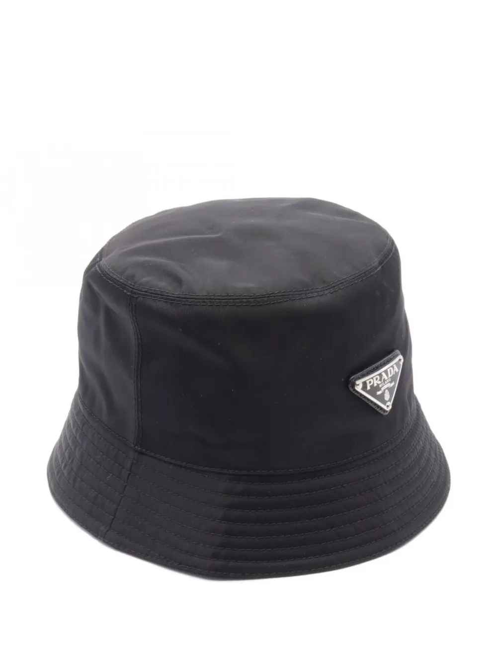 Prada Pre-Owned 10s triangle-logo bucket hat | Image 2