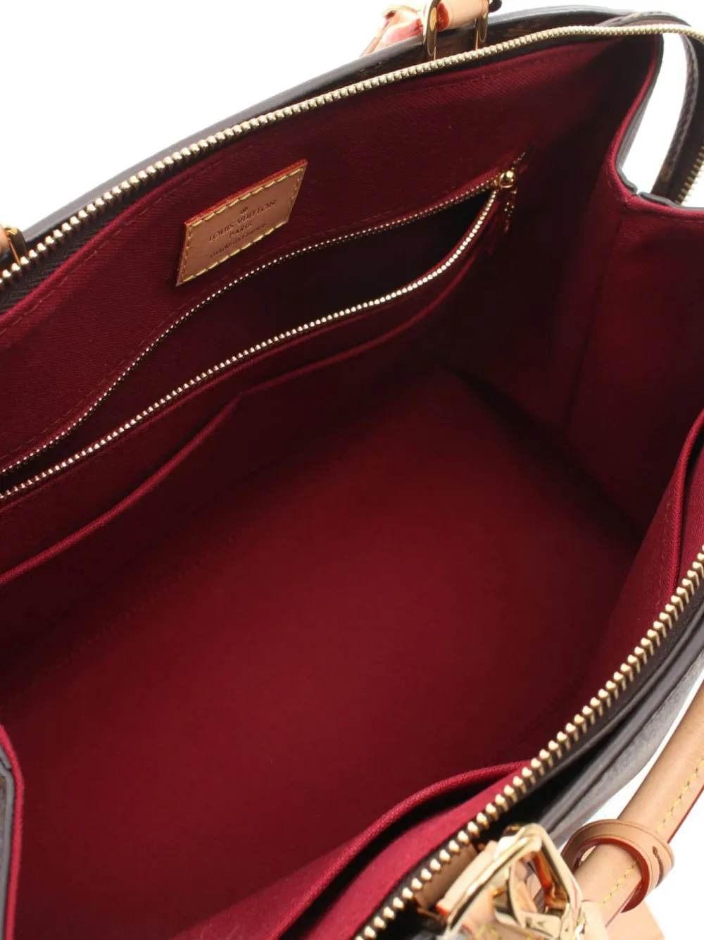 Pre-owned Louis Vuitton 2021 Petit Palais Mm Tote Bag In Brown