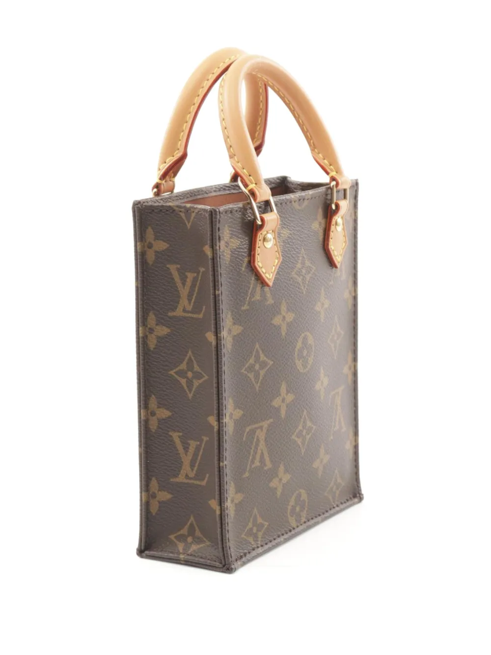 Louis Vuitton Pre-Owned 2020s Petite Sac Plat tote bag - Bruin