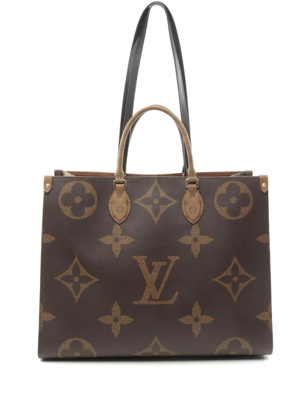Louis Vuitton Pre-Owned 2021 オンザゴーGM ショルダーバッグ - ブラウン Louis Vuitton Pre-Owned 2021 オンザゴーGM ショルダーバッグ - ブラウン