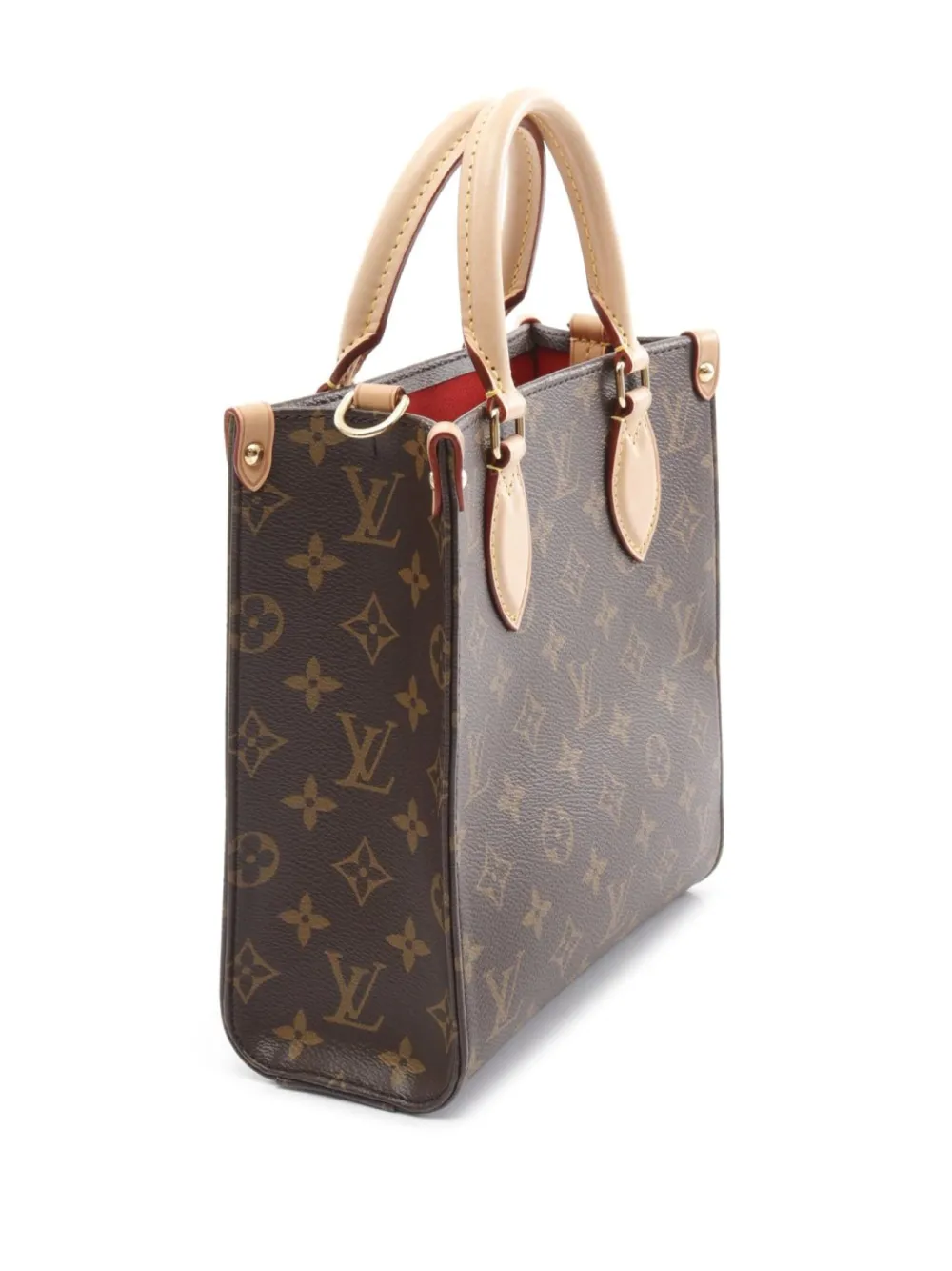 Louis Vuitton Pre-Owned 2021 Sac Plat BB two-way handbag - Bruin