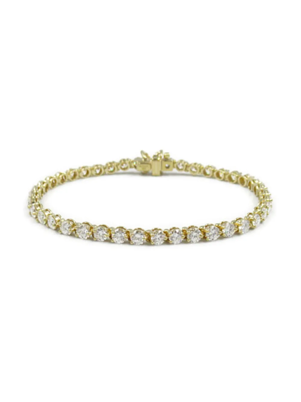 Tiffany & Co. Pre-Owned 2010s Victoria Tennis ダイヤモンド ブレスレット 18Kイエローゴールド | ゴールドトーン | Image 1