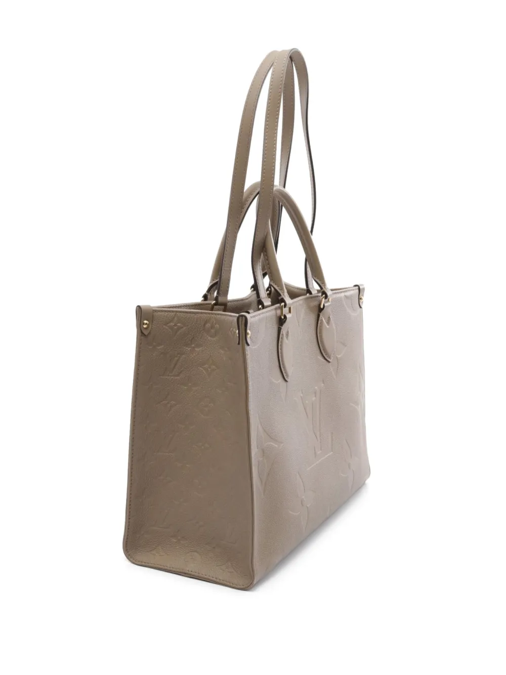 Louis Vuitton Pre-Owned 2021 On-the-Go MM tote bag - Beige