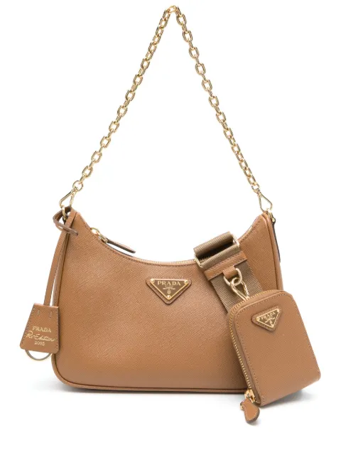 Prada Bolsa tiracolo Reedition de couro