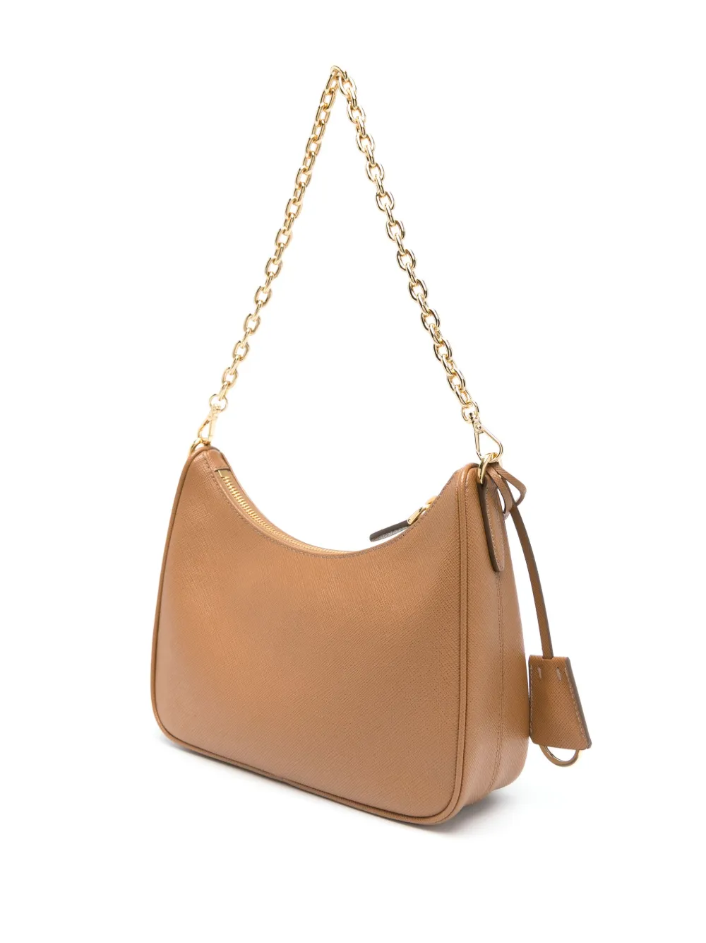 Prada Re-Edition 2005 leren schoudertas Bruin