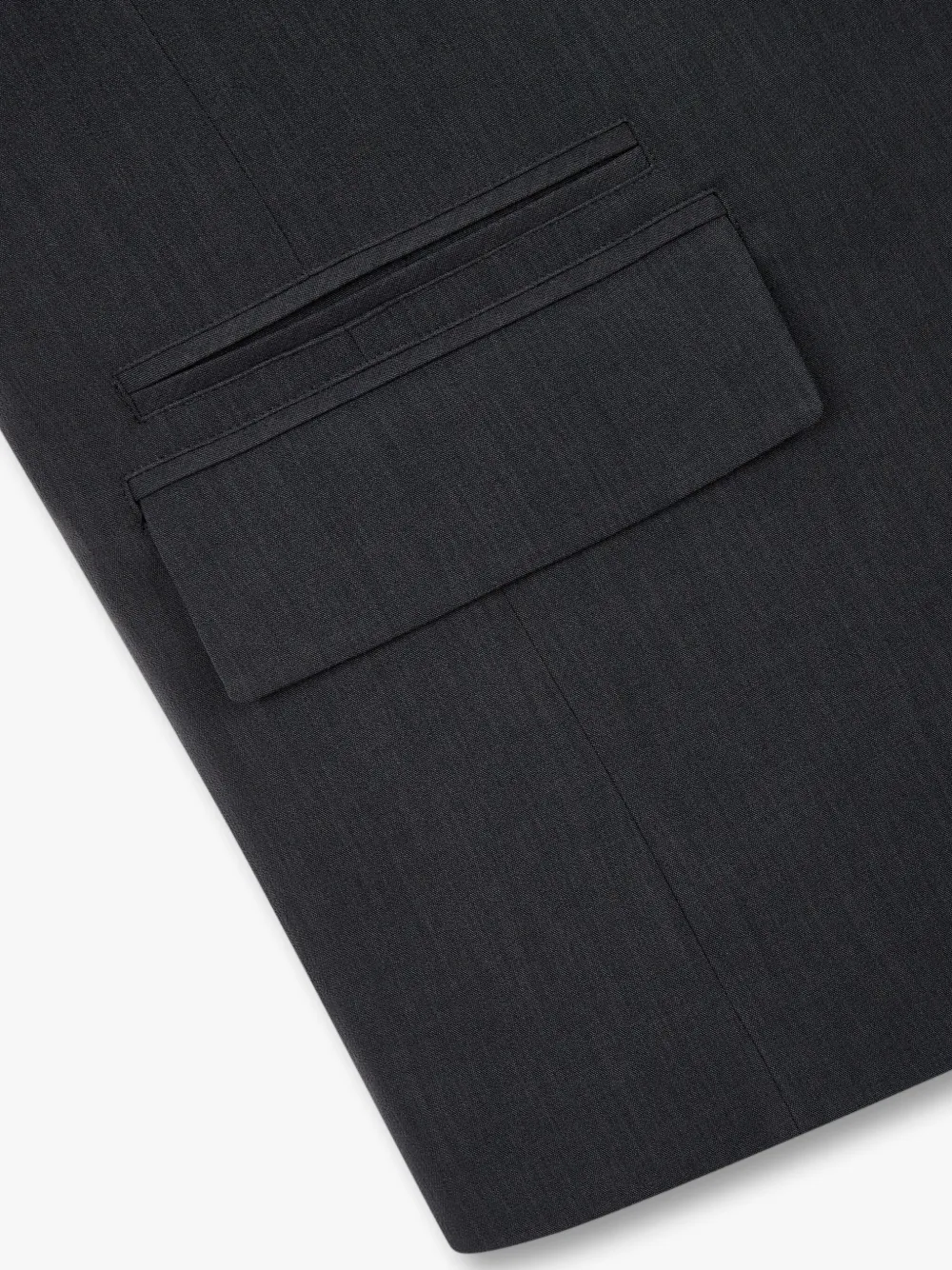 STUDIO TOMBOY Blazer met enkele rij knopen Grijs