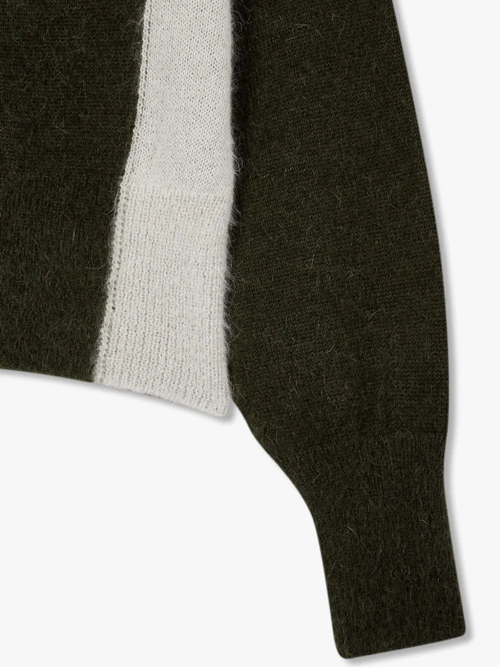 STUDIO TOMBOY Vest met colourblocking Groen