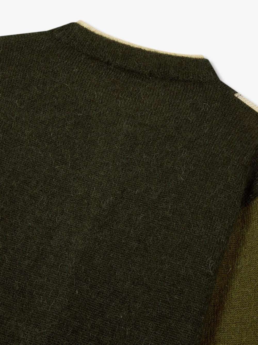 STUDIO TOMBOY Vest met colourblocking Groen