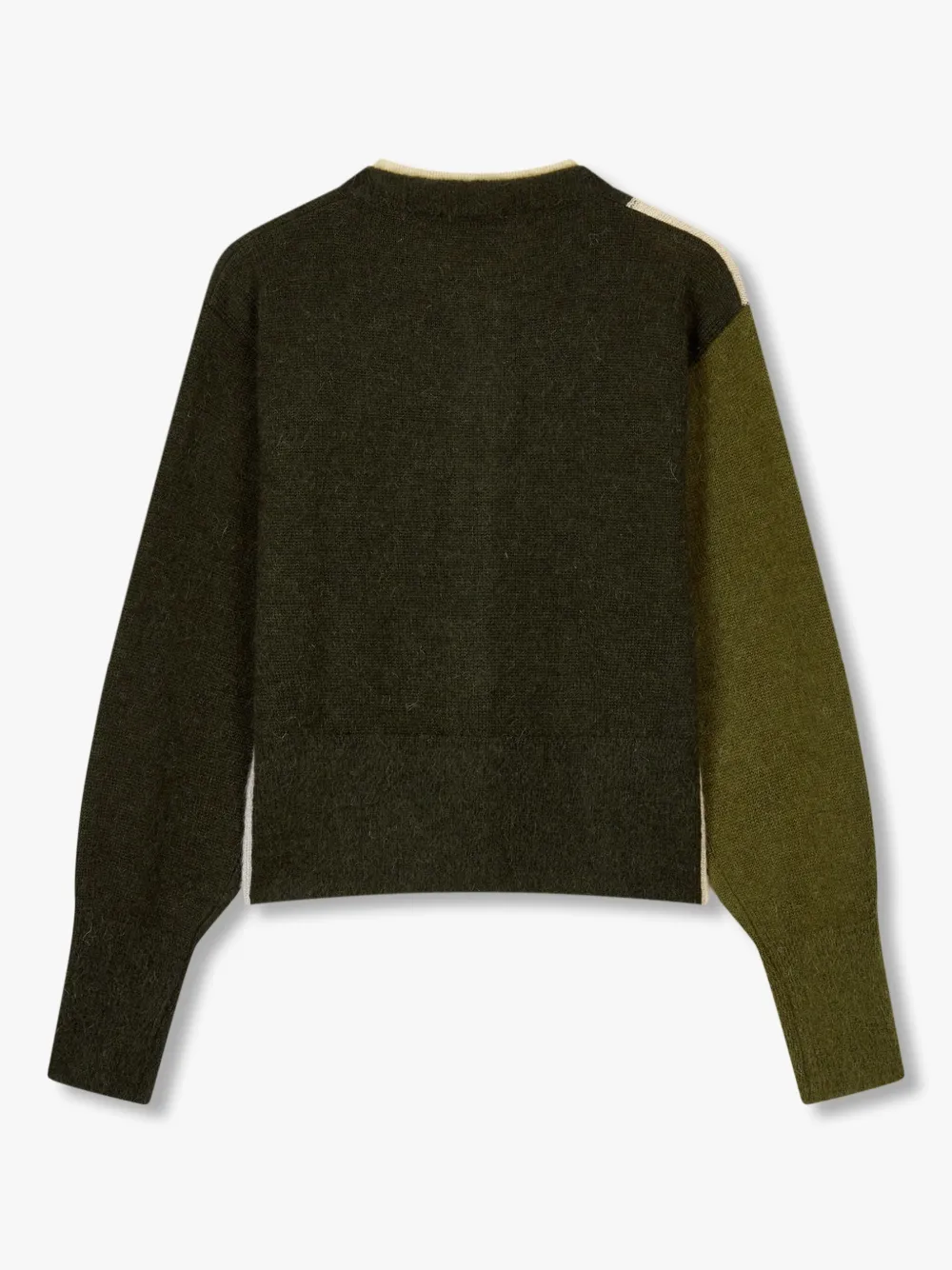 STUDIO TOMBOY colour-block cardigan - Groen