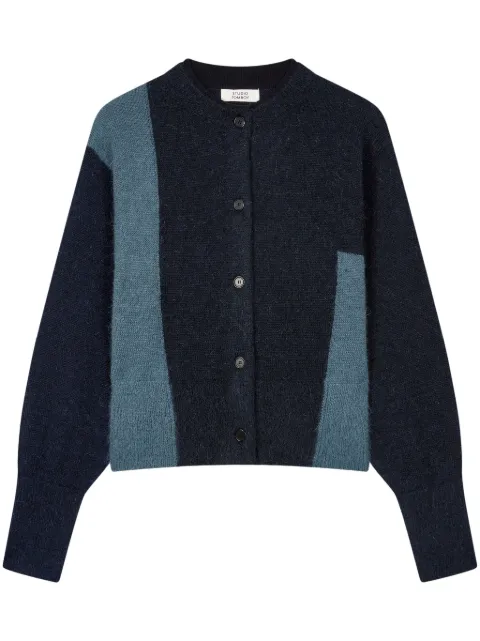 STUDIO TOMBOY colour-block cardigan