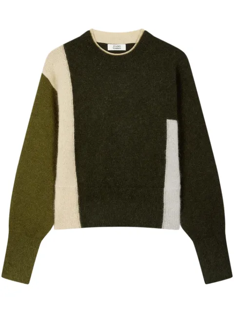 STUDIO TOMBOY colour-block sweater