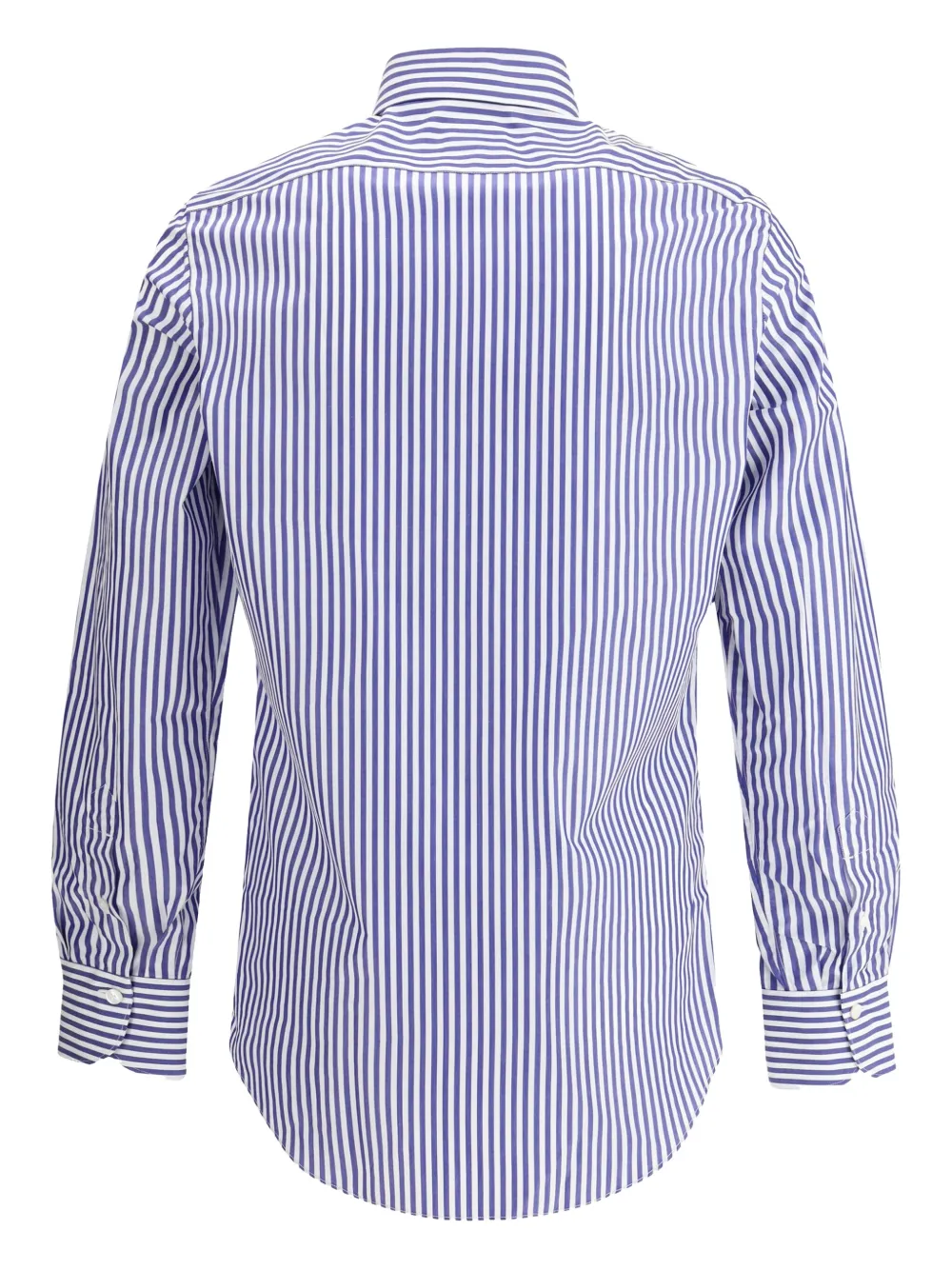 Finamore 1925 Napoli striped cotton shirt - Blauw