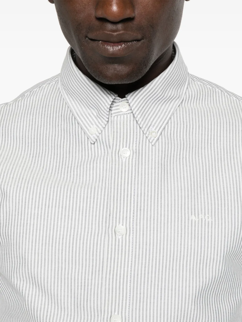 A.P.C. Greg overhemd Wit