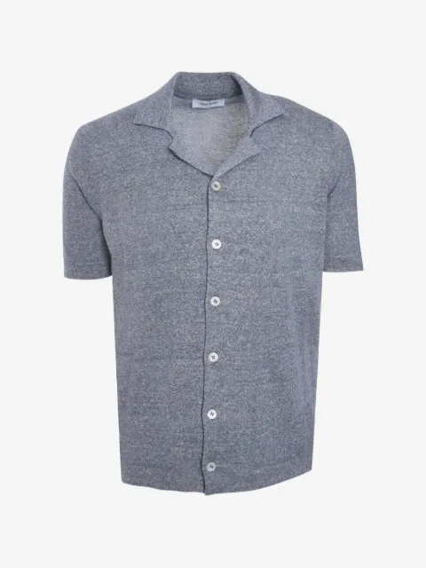 Gran Sasso camisa manga corta con botones