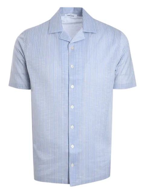 Gran Sasso striped short-sleeve shirt