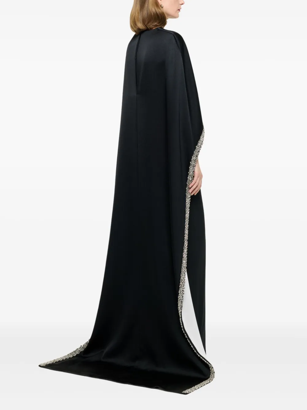 Roland Mouret Verfraaide avondjurk Zwart