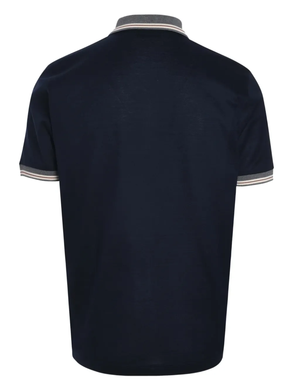 Gran Sasso cotton polo shirt - Blauw
