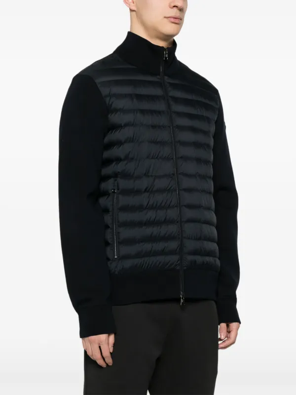 MONCLER◇ジャージ/M/コットン/ネイビー/使用感有/汚れ有