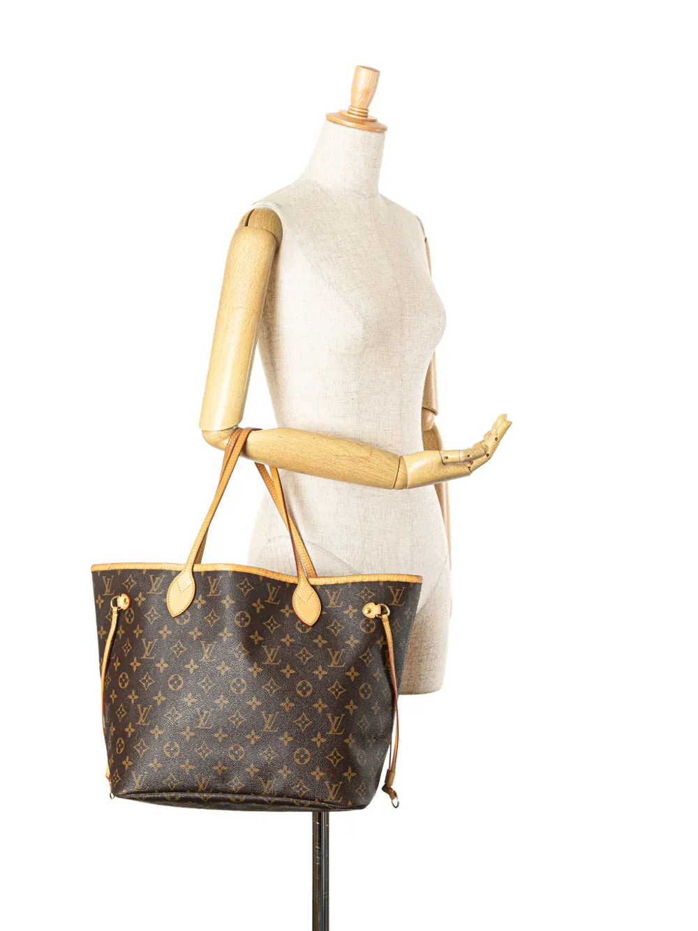 Louis Vuitton Pre-Owned 2007 Monogram Neverfull MM tote bag - Bruin