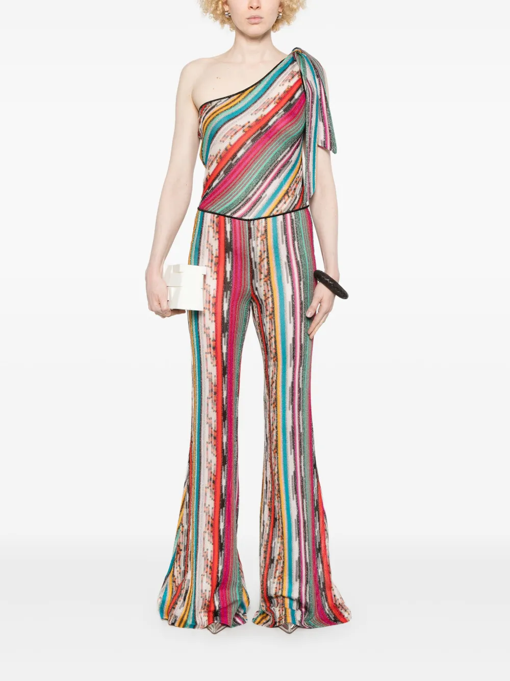 Missoni Gestreepte jumpsuit - Roze