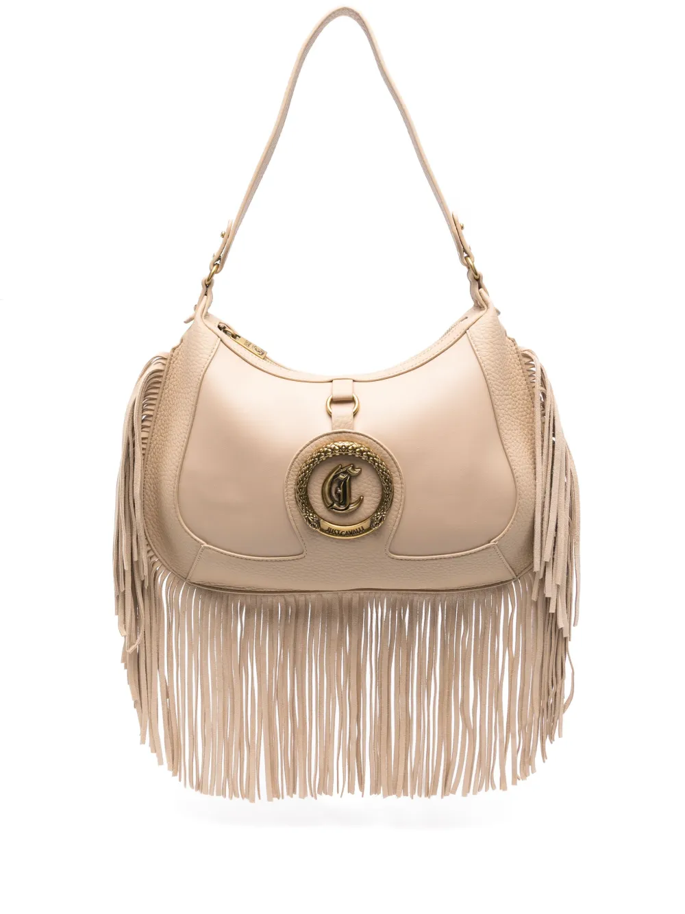 fringed-edge shoulder bag