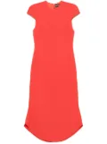 David Koma cady midi dress - Orange