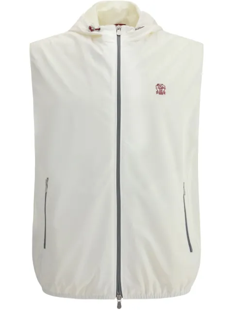 Brunello Cucinelli embroidered gilet