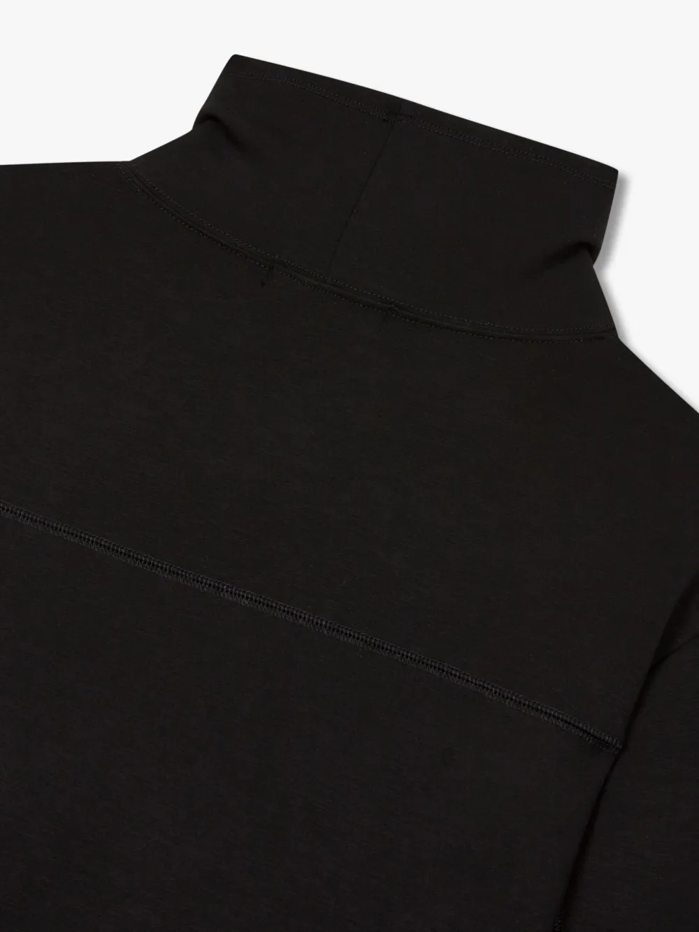 STUDIO TOMBOY T-shirt met lange mouwen en col Zwart