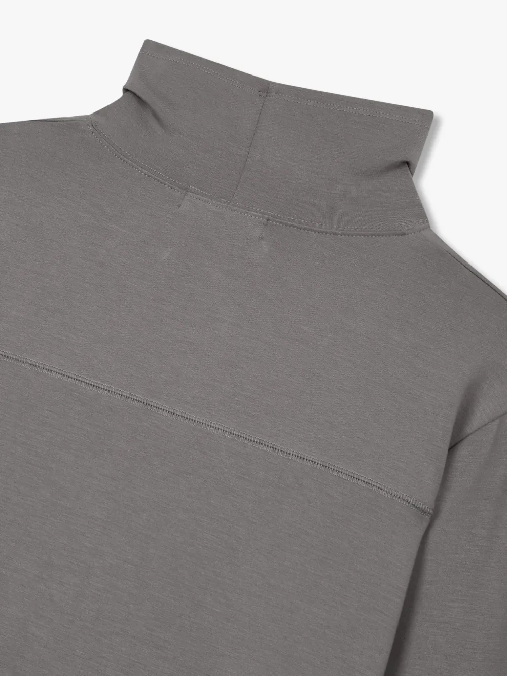STUDIO TOMBOY T-shirt met lange mouwen en col Grijs