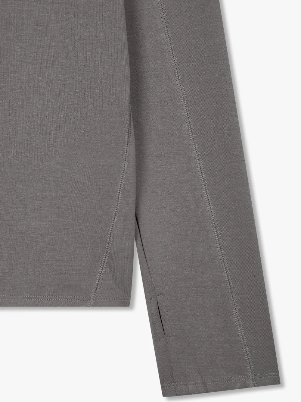 STUDIO TOMBOY T-shirt met lange mouwen en col Grijs
