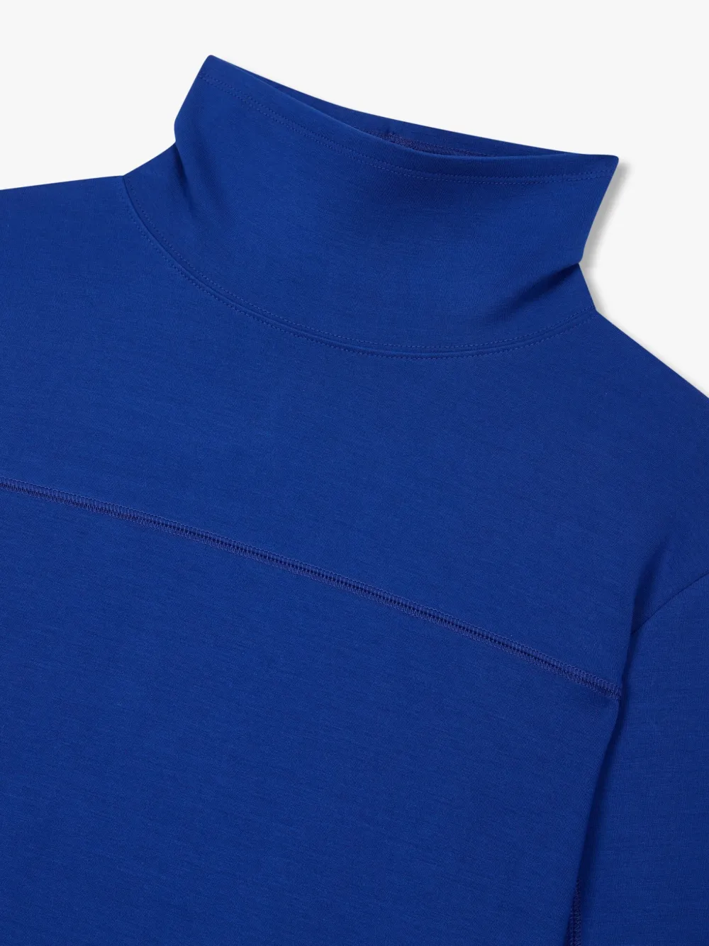 STUDIO TOMBOY T-shirt met lange mouwen en col Blauw