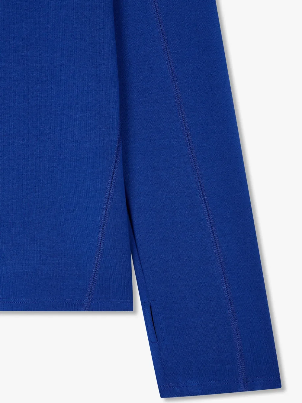 STUDIO TOMBOY T-shirt met lange mouwen en col Blauw