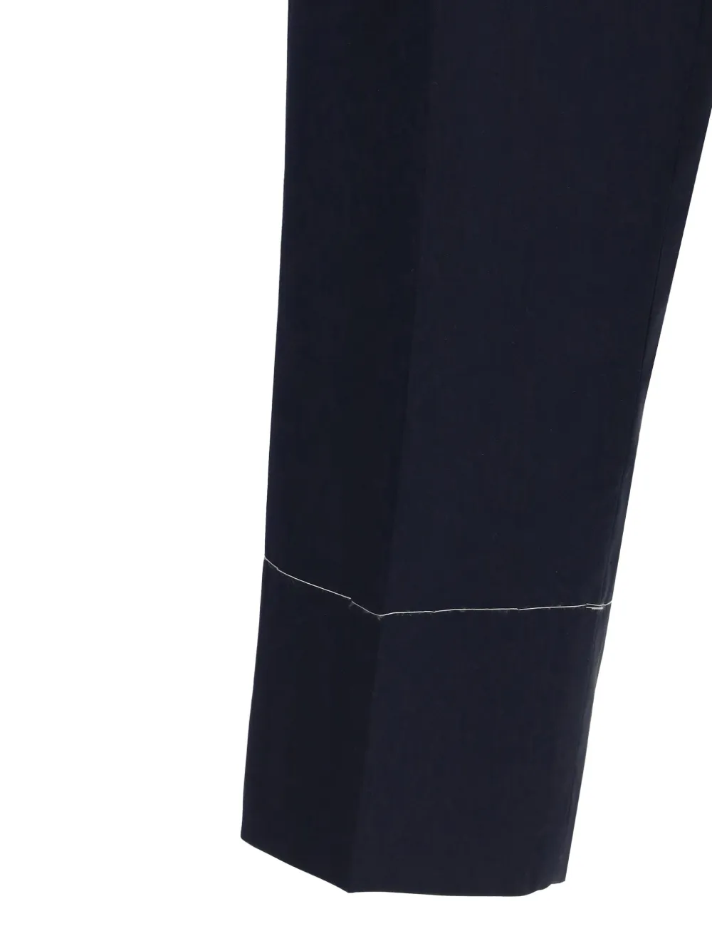 Brioni Broek met stikseldetail Blauw