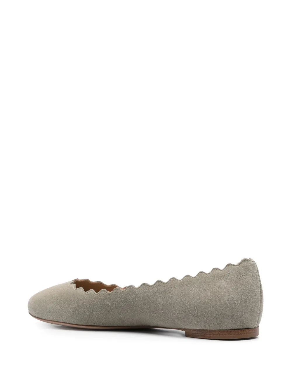 Chloé Lauren ballet flats Green