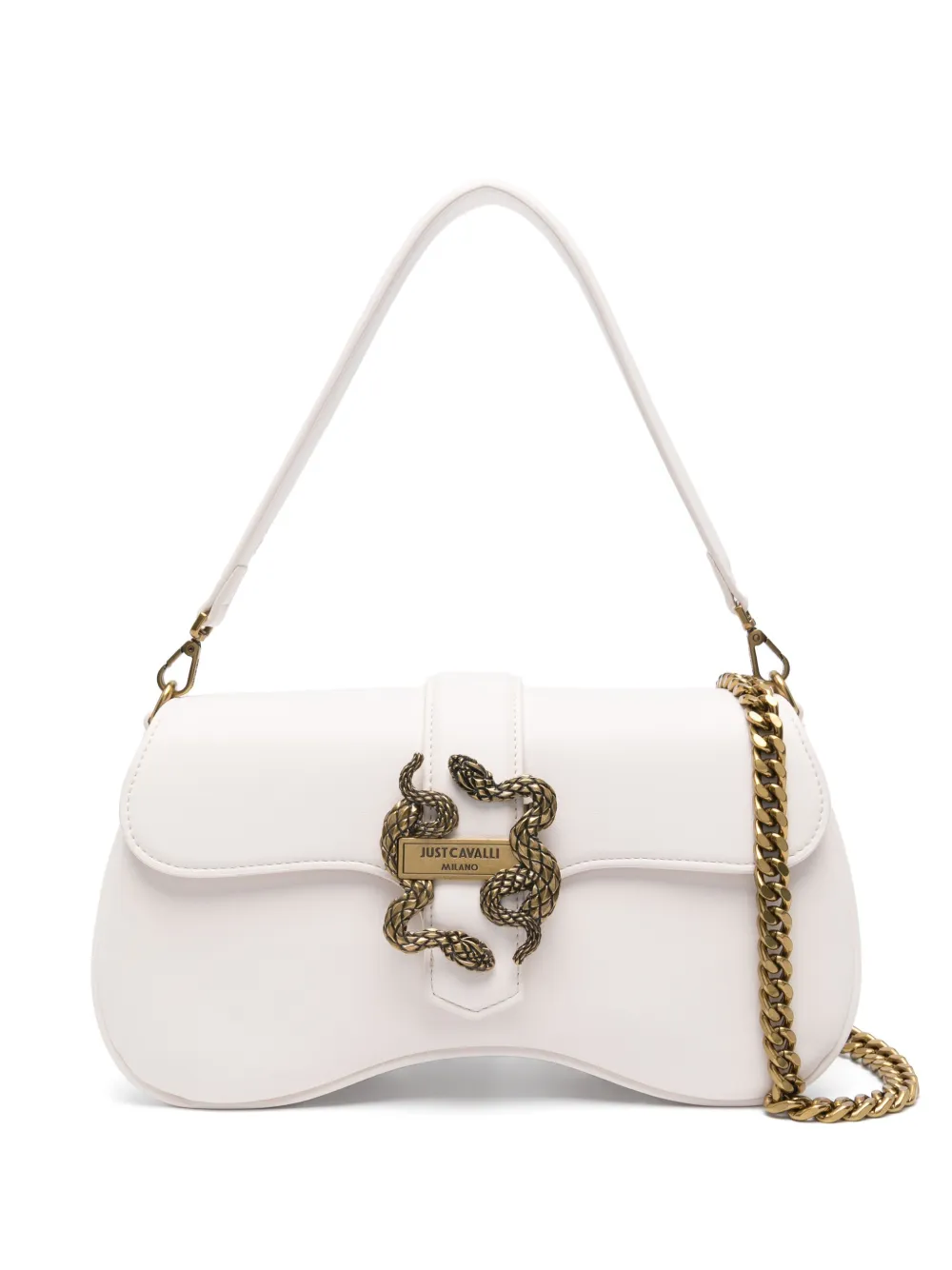 metallic-snakes shoulder bag