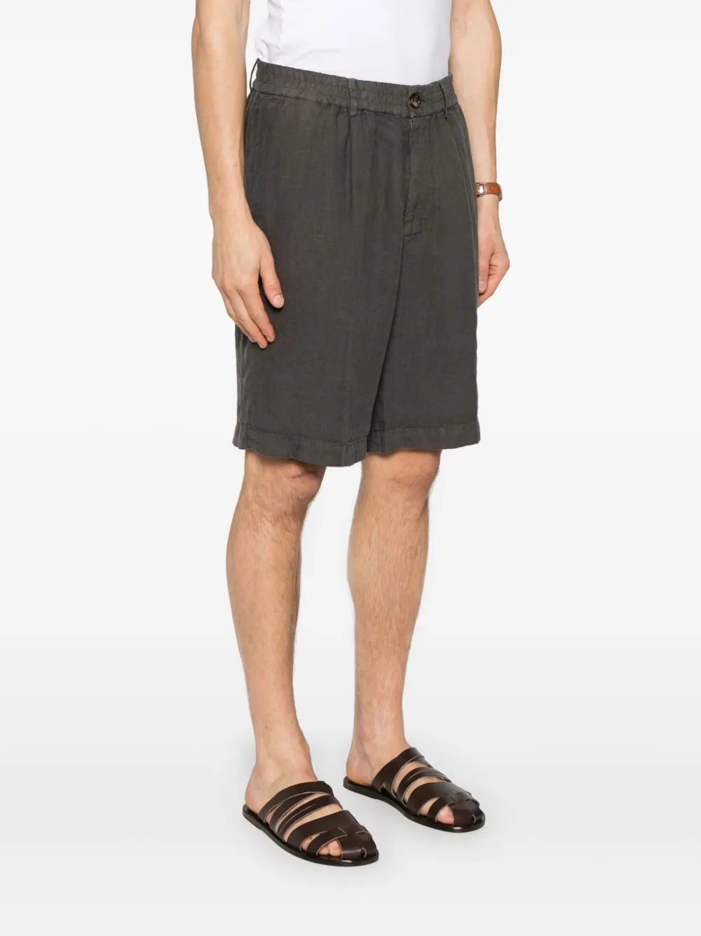BRUNELLO CUCINELLI LINEN SHORTS