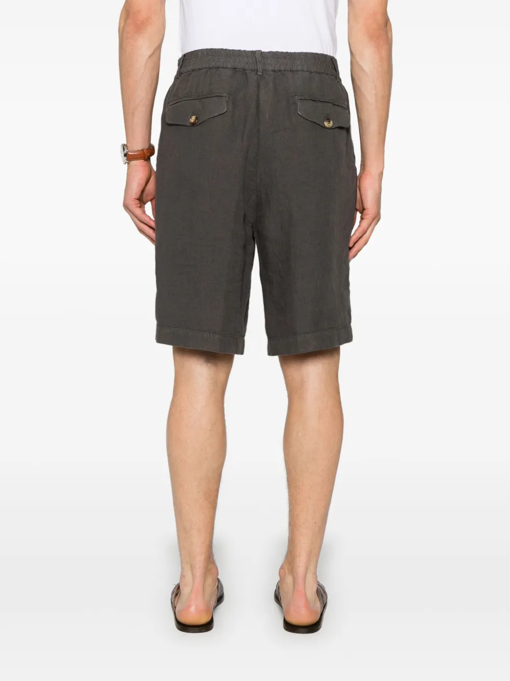 BRUNELLO CUCINELLI LINEN SHORTS