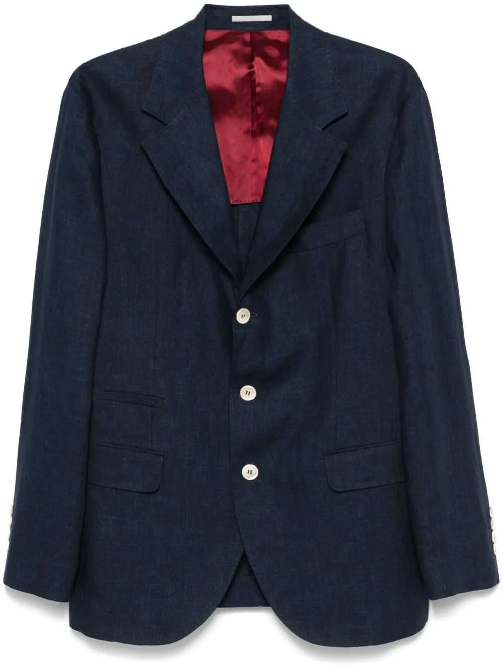 Brunello Cucinelli linen blazer | Blue | Image 1