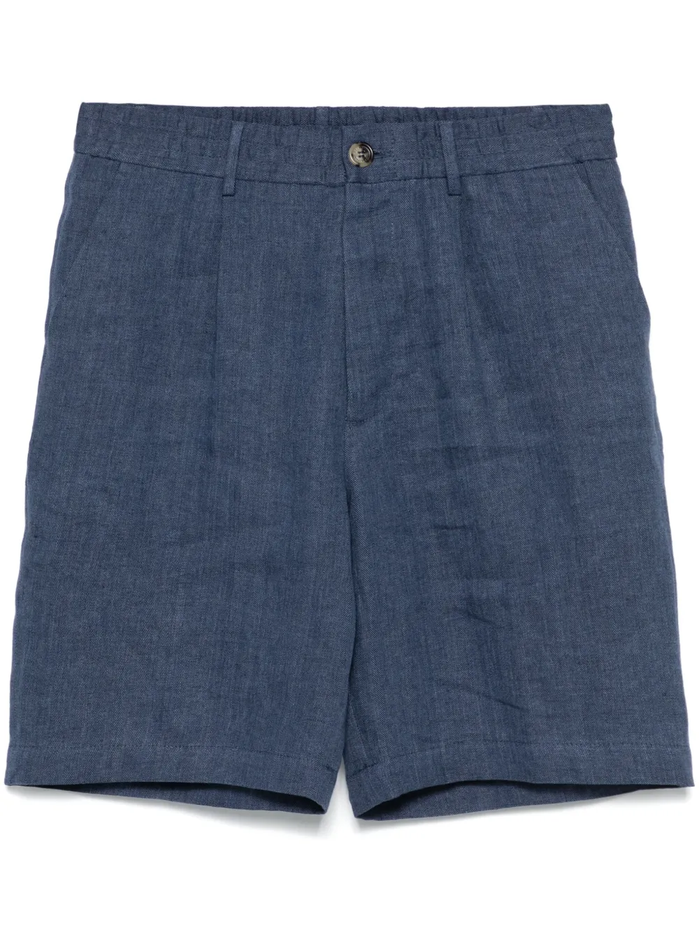 Brunello Cucinelli linen shorts | Blue | Image 1